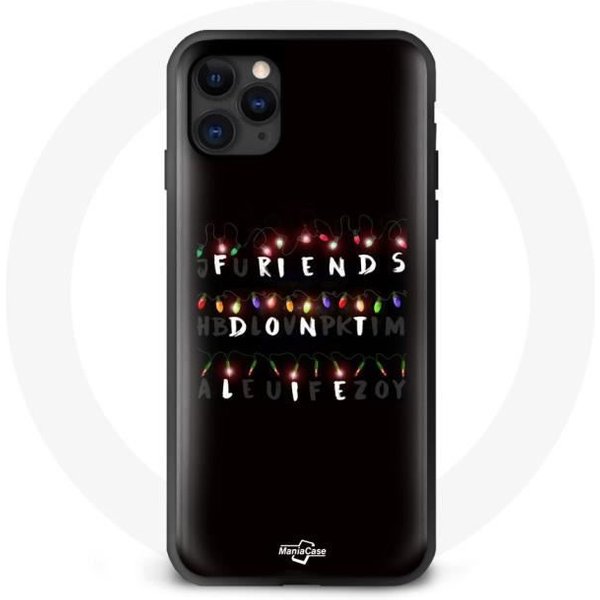 Funda Para Iphone 11 - Stranger Things - PóSter Friends Don't Lie - Flexible - Negra - Unisex-image