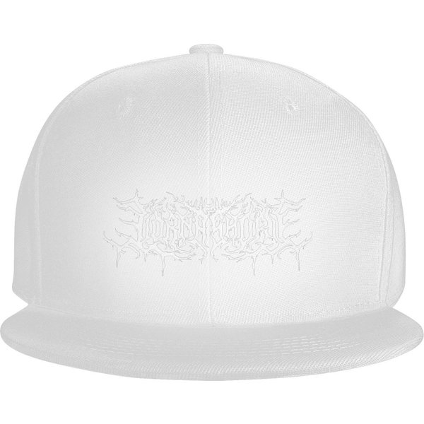 Lorna Shore Logo Klasyczne Czapki Baseballowe Snapback Modne Czapki Baseballowe OddychająCe Casualowe Casquette Outdoor Dla Unisex I Kobietyunisex One Size White-image
