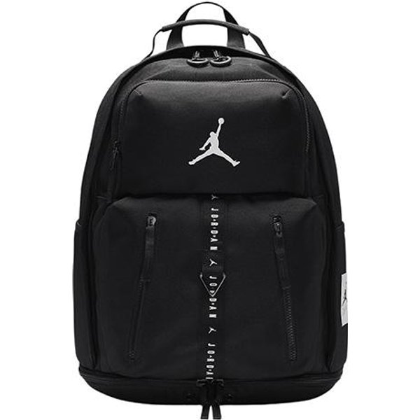 Mochila Jordan De PoliéSter Regular Unisex Negra Onesize-image