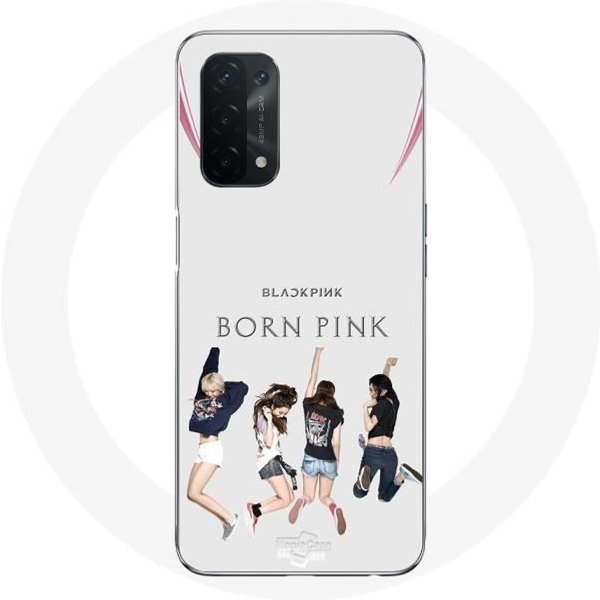 Funda Para Oppo A74 5G - Blackpink - Born Pink - Flexible - SintéTica - Mixta-image
