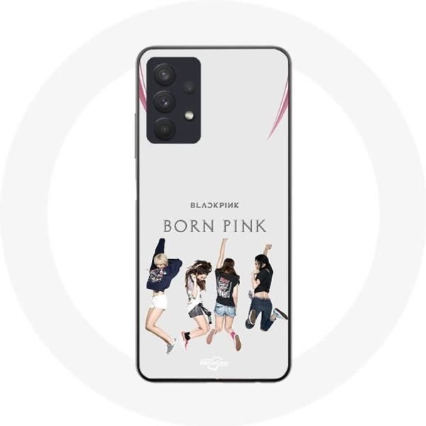 Funda Samsung Galaxy A32 4G Blackpink Born Rosa Kpop Negro-image