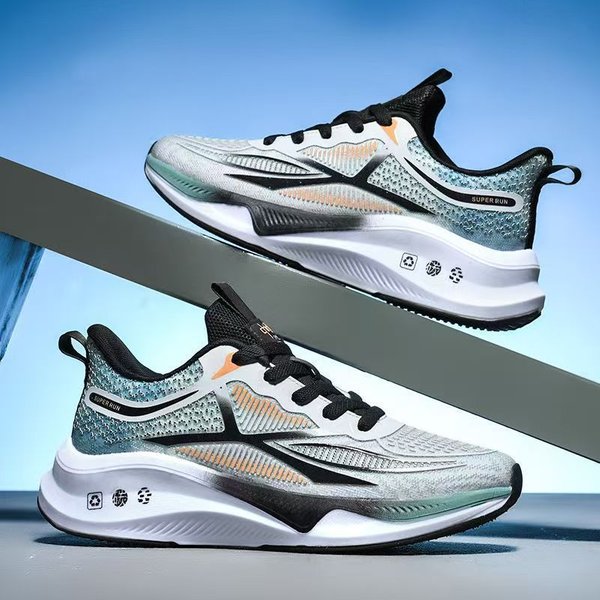 Zapatos Para Correr Y Caminar Para Hombre - Con Cordones, Ligeros, CóModos Y Transpirables Zapatillas De Tenis 39-image
