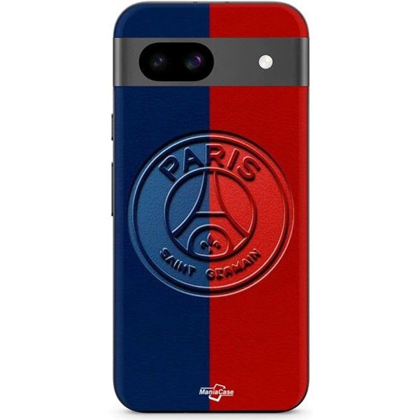 Coque - Maniacase - Google Pixel 8A - Souple - Noir - PSG Logo Negro-image
