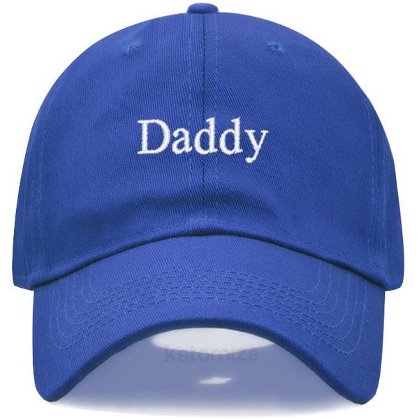 Wyszywana Czapka Baseballowa 'Daddy' Dla Kobiet MężCzyzn Modna Regulowana MięKka BawełNiana Czapka Taty Unisex Klasyczne Czapki Golfowe-image