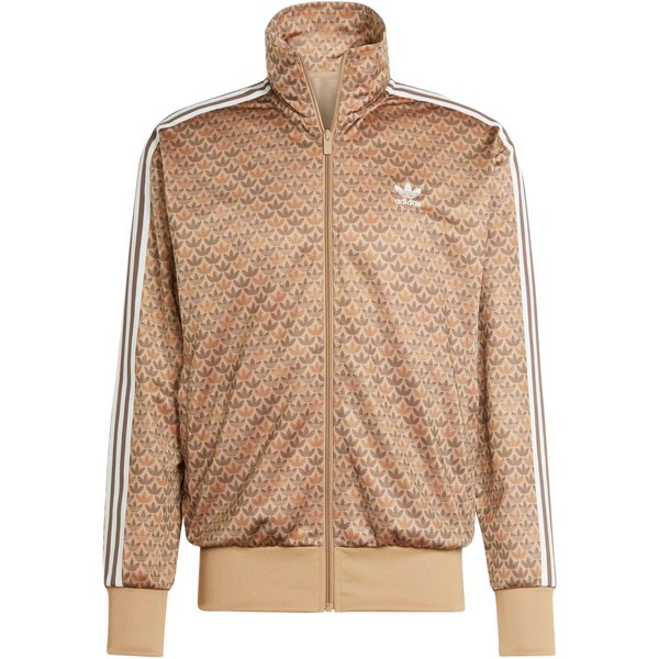 MęSkie Adidas Originals Firebird Football Classic Mono Kurtki Treningowe & PłAszcze MęSkie Ziemisty BrąZ L Beige-image