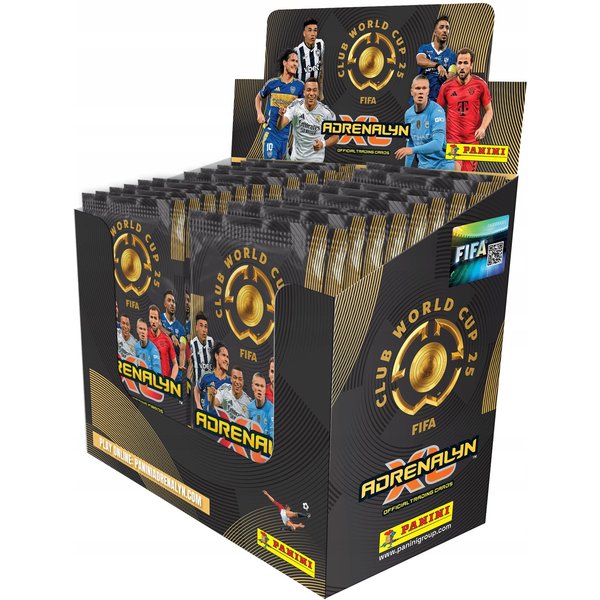 Caja De 300 Tarjetas Coleccionables Panini Fifa Club World Cup 2025 TCG-image