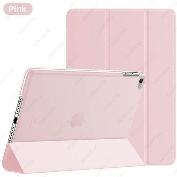 Etui Do Ipad Mini 4/5. Generacji 7,9 Cala, Pokrowiec Z Podstawką Typu Trifold, Smart Cover Z Funkcją Automatycznego UśPienia/Wybudzania RóżOwy-image