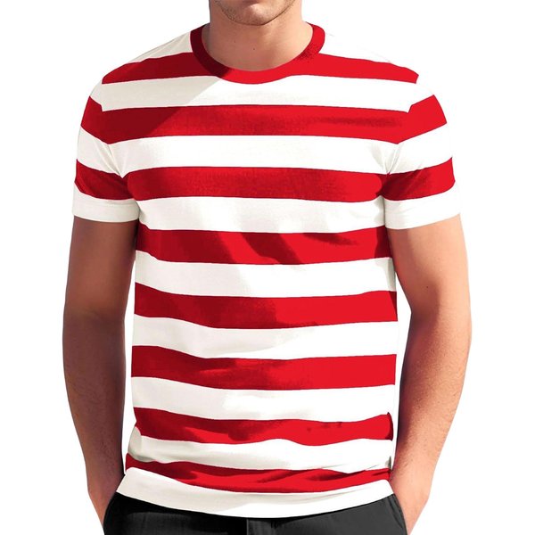 MęSki Rekreacyjny Trend OkrąGłY Dekolt Nadruk T-Shirt KróTki RęKaw S-image