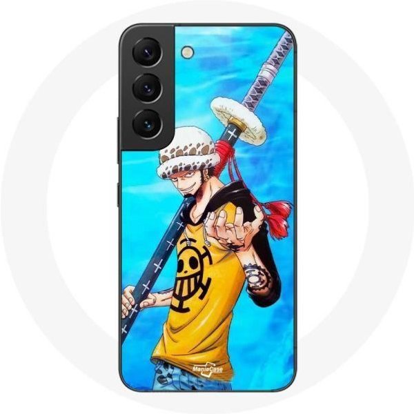 Funda Para Samsung Galaxy S22 One Piece Manga Trafalgar Law Espada-image