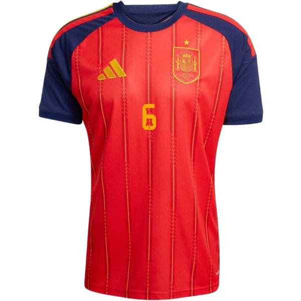 Camisetas De FúTbol Adidas Para Hombre Rojo Brillante Cuello Redondo Moderado XL-image