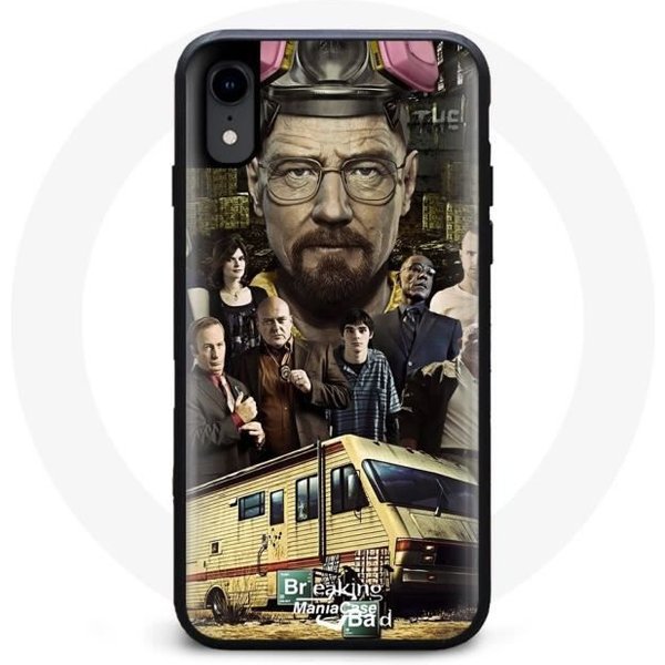 Funda - Breaking Bad - Iphone XR - Flexible - Negra - Mixta-image