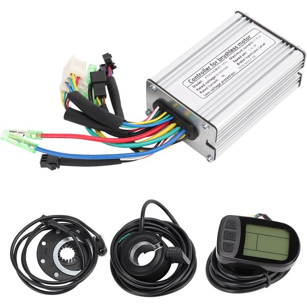Kit Controlador De Motor EléCtrico 36V48V 350W 17A Controlador De Motor Sin Escobillas Con Pantalla KT LCD5-image