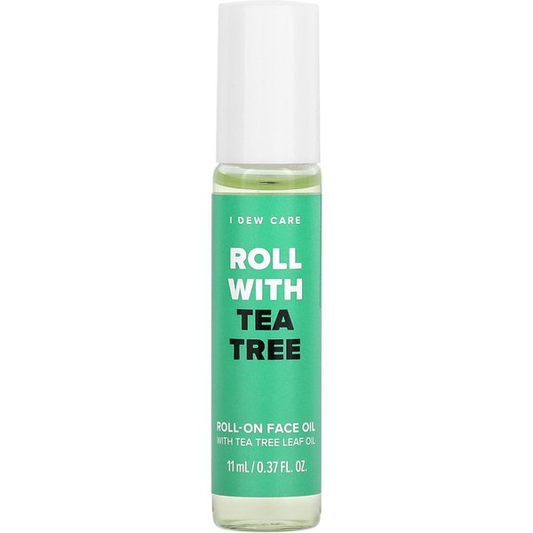 I DEW Care, Roll-On Face Oil, With Tea Tree Leaf Oil, 0.37 Fl Oz (11 Ml)-image