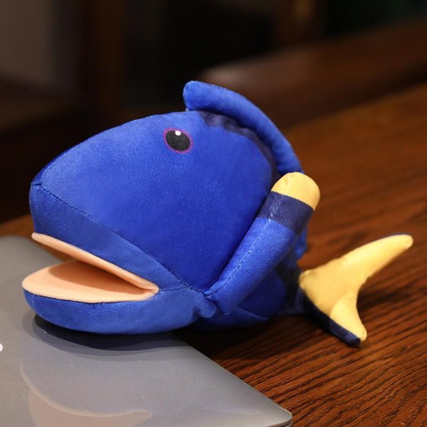 Pluszowe ZwierzęTa Morskie Pluszowa Pacynka RęCzna Pluszowa Ryba Wieloryb OśMiornica Pluszak Do Opowiadania Historii Interaktywna Rekwizyt Prezent 30Cm Hand Puppet-image