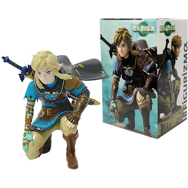 12 CM Figurka Anime The Legend Of Zelda Link PudełKo Ze Skarbami PotwóR Figurka Anime Zabawki Figurka Akcji Model Kolekcja Lalka Zabawka Prezent Black-image
