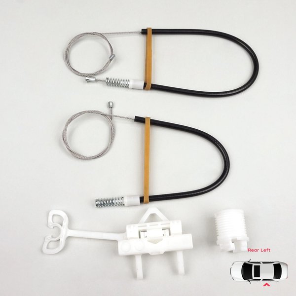 BWR5181 Kit De ReparacióN De Elevalunas Manual Trasero Izquierdo Para Fiat Abarth Punto Grande Evo MK3 199 2005-2024 51723324-image