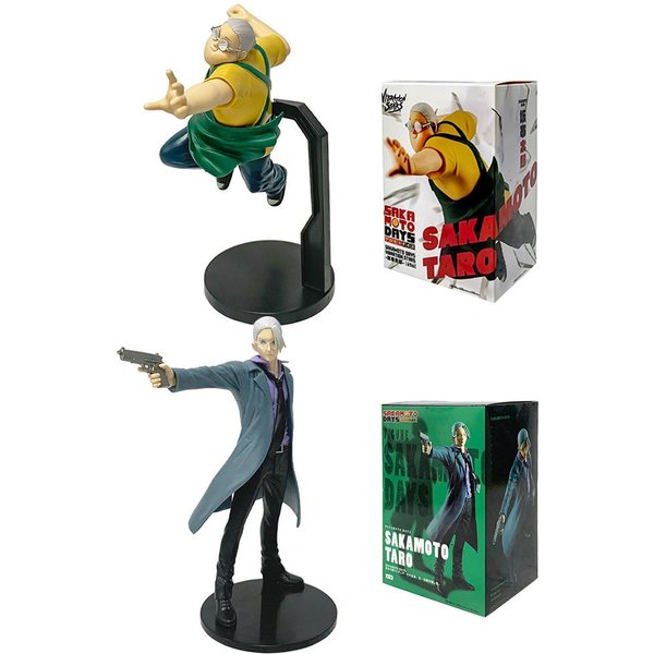 21Cm Figurka Anime Sakamoto Days Taro Sakamoto Shin Asakura Figurki Akcji Model PVC Prezent-image