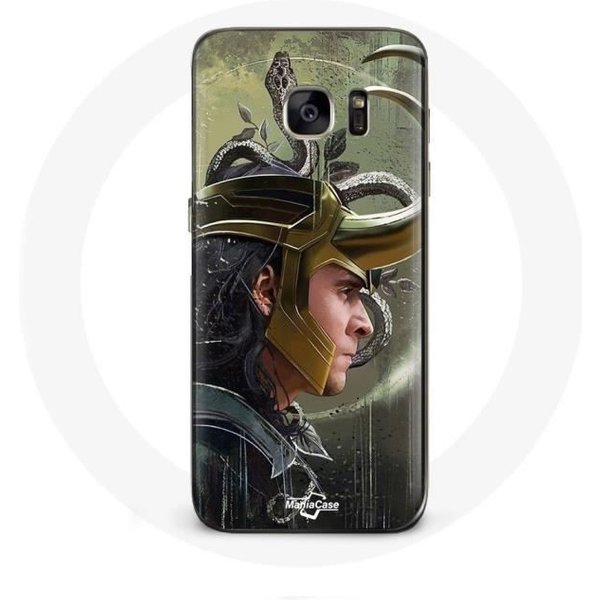 Funda Para Samsung Galaxy S6 Edge Loki Thor Ragnarok Con Casco Fanart Temporada 1-image