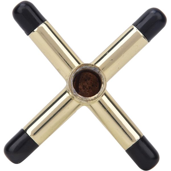 Metal Duradero Antideslizante Billar Snooker Pool Taco Apoyo Cabeza De Puente Soporte Accesorio De Billar(Cruzar Beige-image