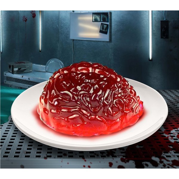 Molde Para Gelatina Cerebro Halloween 22X18Cm-image
