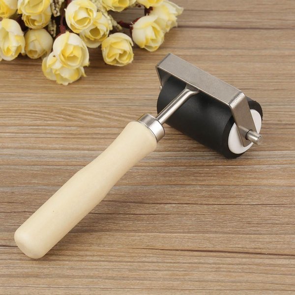 Rodillo De Goma Brayer, Pincel, Aplicador De Tinta, Herramienta Para Pintar Al óLeo, Manualidades Y Arte.-image