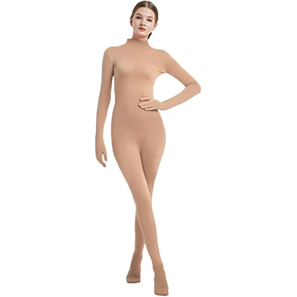 Kostium Zentai Na CałE CiałO Dla DorosłYch Damski Spandex Druga SkóRa ObcisłE Kostiumy Kostium Cosplay Na Imprezę Halloween Jednolity Kolor 120-image
