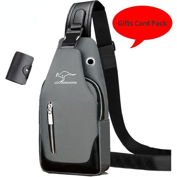 Bolso De Pecho Para Hombre Nueva Moda Estilo Coreano Casual Deportivo Impermeable Oxford Bolsos Cruzados De Pecho Para Hombre Bolso Bandolera-image