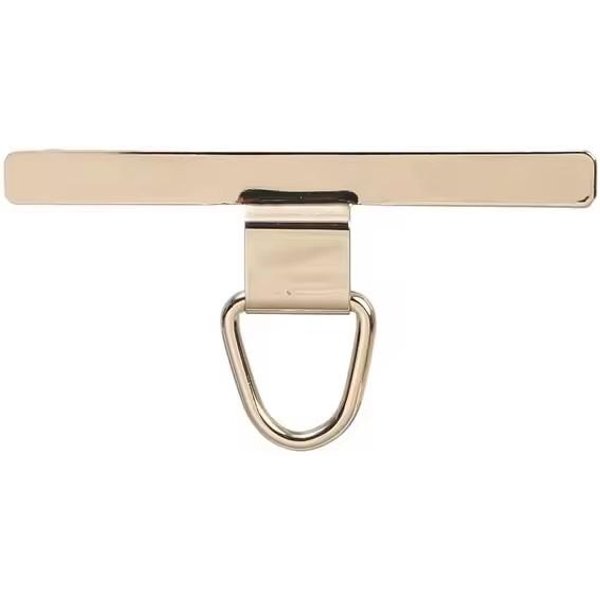1/4 Piezas CordóN De Metal Universal Para TeléFono Parche Junta Duradero Ultra Fino Cuerda Sling Para TeléFono MóVil Correa Con Clip Para Tarjeta PestañA Para Colgar Oro-image