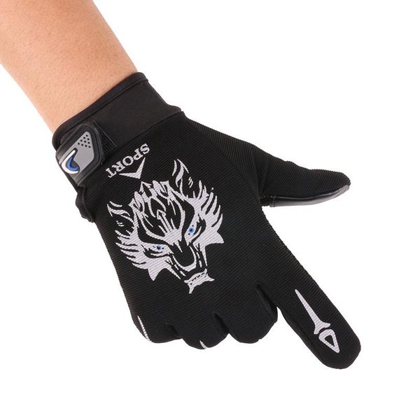 Guantes De Ciclismo Primavera Y Verano Hombres Y Mujeres Deportes Fitness Guantes De Dedos Largos Ciclismo Al Aire Libre Frisbee Transpirables Guantes Con Pantalla TáCtil Average Size Beige-image