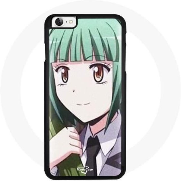 Coque Maniacase Pour Iphone SE Kaede Kayano SéRie Assassination Classroom Anime Negro-image