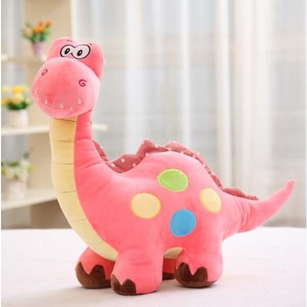 35 Cm Urocze Pluszowe Zabawki Dinozaury Hobby KreskóWkowy Dinozaur MięKkie Wypchane Lalki Pluszowe Dla Dzieci ChłOpcy Niemowlę Prezenty Urodzinowe 35Cm-image