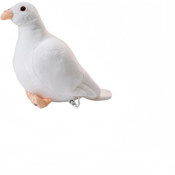Pluszowe Zabawki SymulująCe GołęBie Symulowana Lalka Ptak Zabawki Dla Dzieci Kawaii WystróJ Domu Zabawki Kreatywne Niespodzianki Urodzinowe White-image