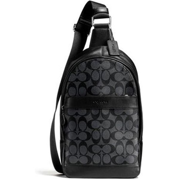 Torebka Na Ramię Coach Charles 20 Klasyczny Monogram PVC Torby MęSkie Czarny Szary 54787-CQBK Basic Set (Bag+Dust Bag) Black-image