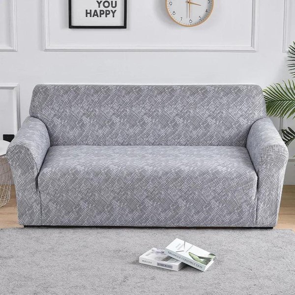 Funda De Sofá EláStica Estampada Para Sala De Estar, CombinacióN En Forma De L, Funda De Sofá, DecoracióN Del Hogar, 1/2/3/4 Asientos ExtraíBles Small(90-140Cm)1Pc-image
