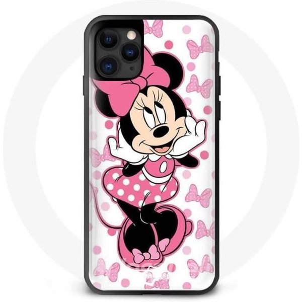 Funda - Maniacase - Iphone 13 Pro Max - Minnie Mouse - Silicona - Flexible Negro-image