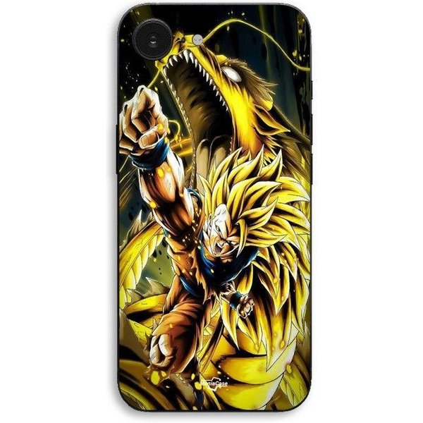 Etui Na Iphone 17E Son Goku Super Saiyan SSJ3 Atak Punktowy Dragon Maniacase Czarny-image