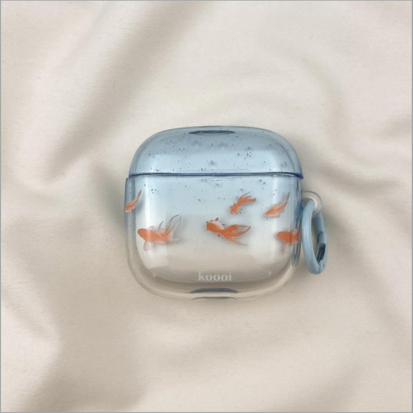 Etui Na SłUchawki Huawei Freebuds 7I 6I 5I Se2 Se3 Freeclip 2 Urocze I Ozdobne Gradientowe Karpie TPU MięKkie Ochronne Etui Funda For Freeclip 2-image