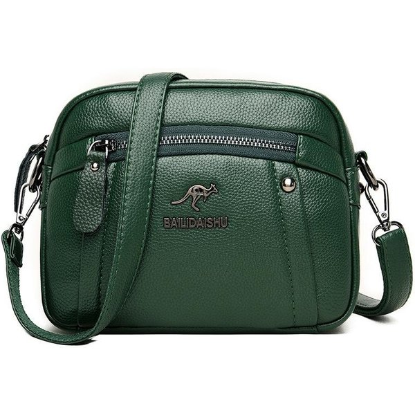 Mini Bolso De Mujer, Moderno, Multicapa, De Un Solo Hombro, Bandolera, Gran Capacidad, Informal, Para Madre-image