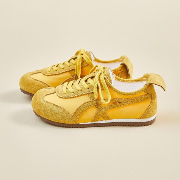 Nowe Niemieckie Buty Treningowe BiałE Dla Kobiet Na Lato Sportowe I Rekreacyjne OddychająCe Gruba Podeszwa Wysokość 35 Beige-image