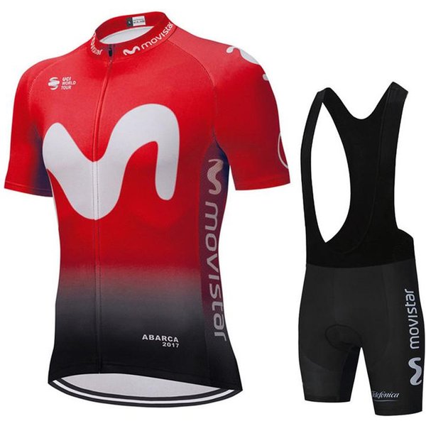 Nuevo Maillot De Ciclismo De Manga Corta Movistar 2024 Para Hombre, Ropa De Ciclismo De MontañA, Maillot De Ciclismo XS-image