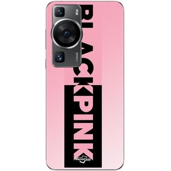 Coque Huawei P60 Blackpink Logo Rose Et Noir Maniacase Negro-image
