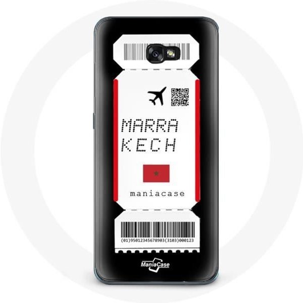 Funda Para Samsung Galaxy A3 2017 Billete De AvióN Marrakech Marruecos-image