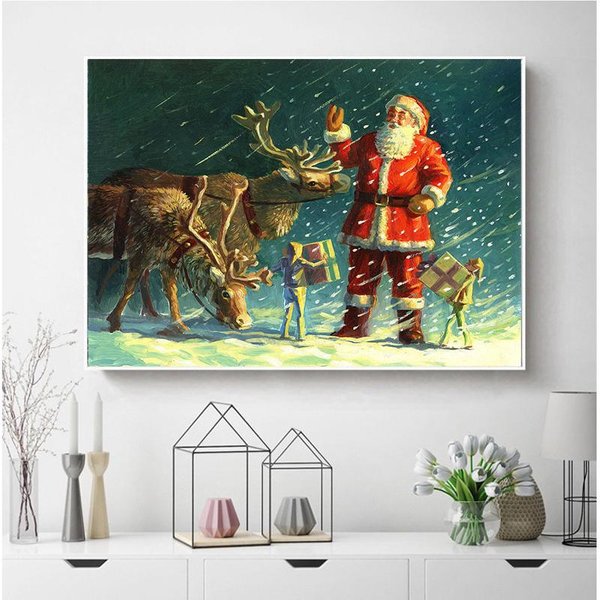 Pintura De Diamantes 5D DIY Taladro Redondo Completo PedreríA Bordado De Diamantes Punto De Cruz Kits De Mosaico Drop&Ship Full Square 20X30CM-image