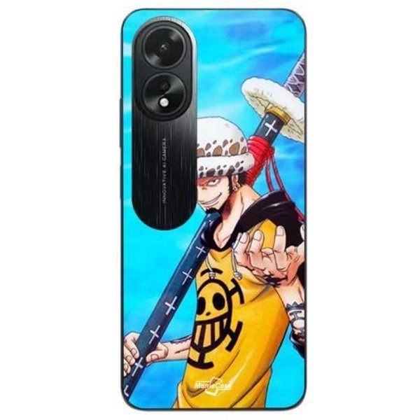 Coque Pour Oppo A58 Anime One Piece Trafalgar D Water Law Maniacase-image