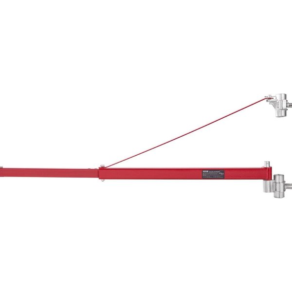 Brazo De Soporte Para Polipasto EléCtrico, Capacidad De Carga MáXima De 600 Kg, Brazo Oscilante Soporte Para Polipasto EléCtrico, Estructura De Acero Para Polipasto, Brazo De ElevacióN Para Polipasto De Andamio Giratorio 180°,-image