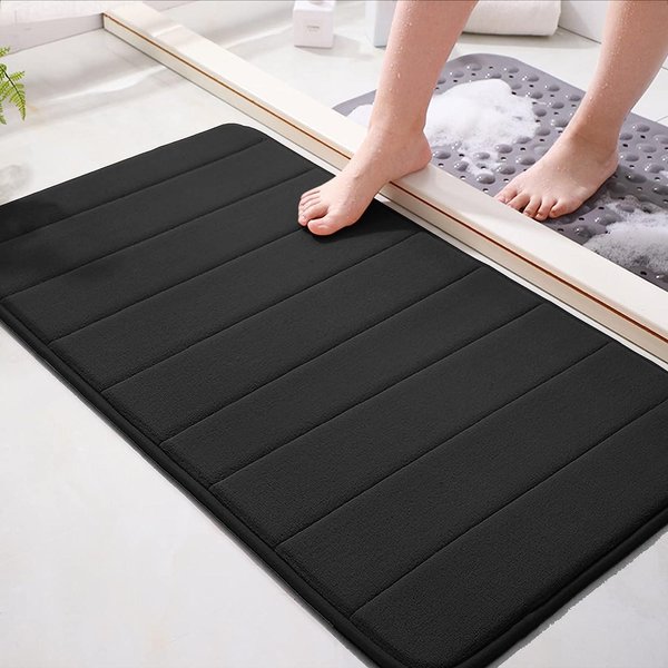 Super ChłOnna Mata łAzienkowa Na PodłOgę AntypośLizgowa Mata łAzienkowa MięKka Mata łAzienkowa Mata WejśCiowa Mata PodłOgowa Dywan Do Sypialni Dywan Do Kuchni 40Cm X 60Cm-image