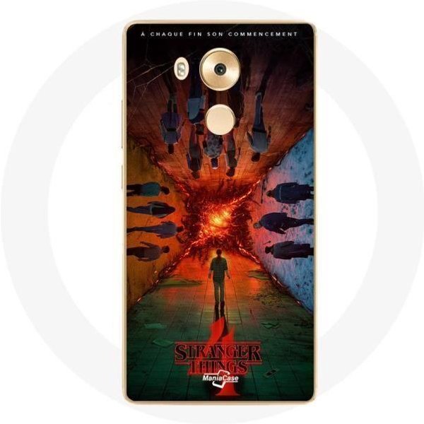 Funda Para Huawei Mate 8 Stranger Things Temporada 4 PóSter Tripulaciones De La Nueva TeoríA-image