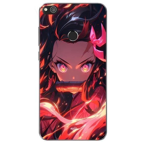 Coque Maniacase Pour Huawei P8 Lite 2017 Demon Slayer Nezuko Kamado Manga Anime-image