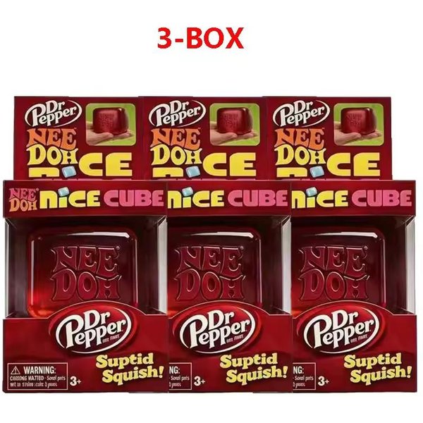 Dr Pepper Wolno OdbijająCa Zabawka Sensoryczna Squishy Fidget Schylling Kostka Nicea Do ŚCiskania Sensoryczna Ulga W Stresie Przeciw LęKom Dla Dzieci DorosłYch Adhd-image