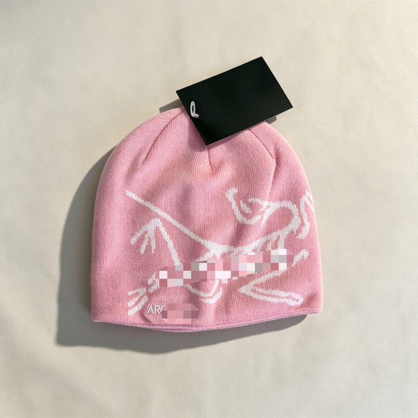 Zimowa Czapka Dzianinowa Dla MężCzyzn I Kobiet, CiepłA, Termiczna, Czapka Typu Beanie, Haft Z Literą, MięKka, Casualowa, Outdoorowa Jasny Kolor RóżOwy-image